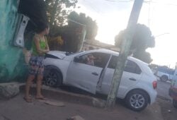 Acidente no bairro Asa Branca