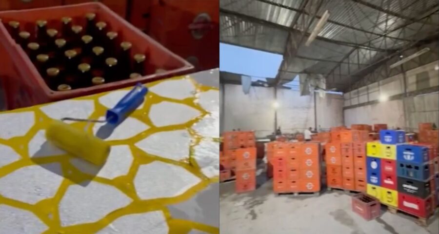 Cervejas baratas tinham rótulos de marcas conhecidas