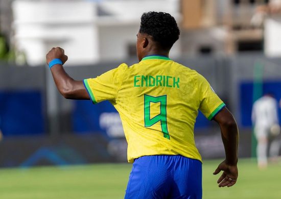 Endrick é uma das esperanças de gols do Brasil na Copa América - Foto: Reprodução/Instagram @cbf_futebol