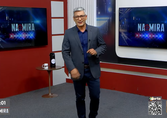 O Programa Na Mira é apresentado por Valter Frota – Foto: Reprodução/TV Norte Amazonas