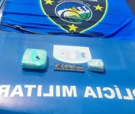 Polícia Militar prende Homem com mais 1,5 kg de drogas em Roraima