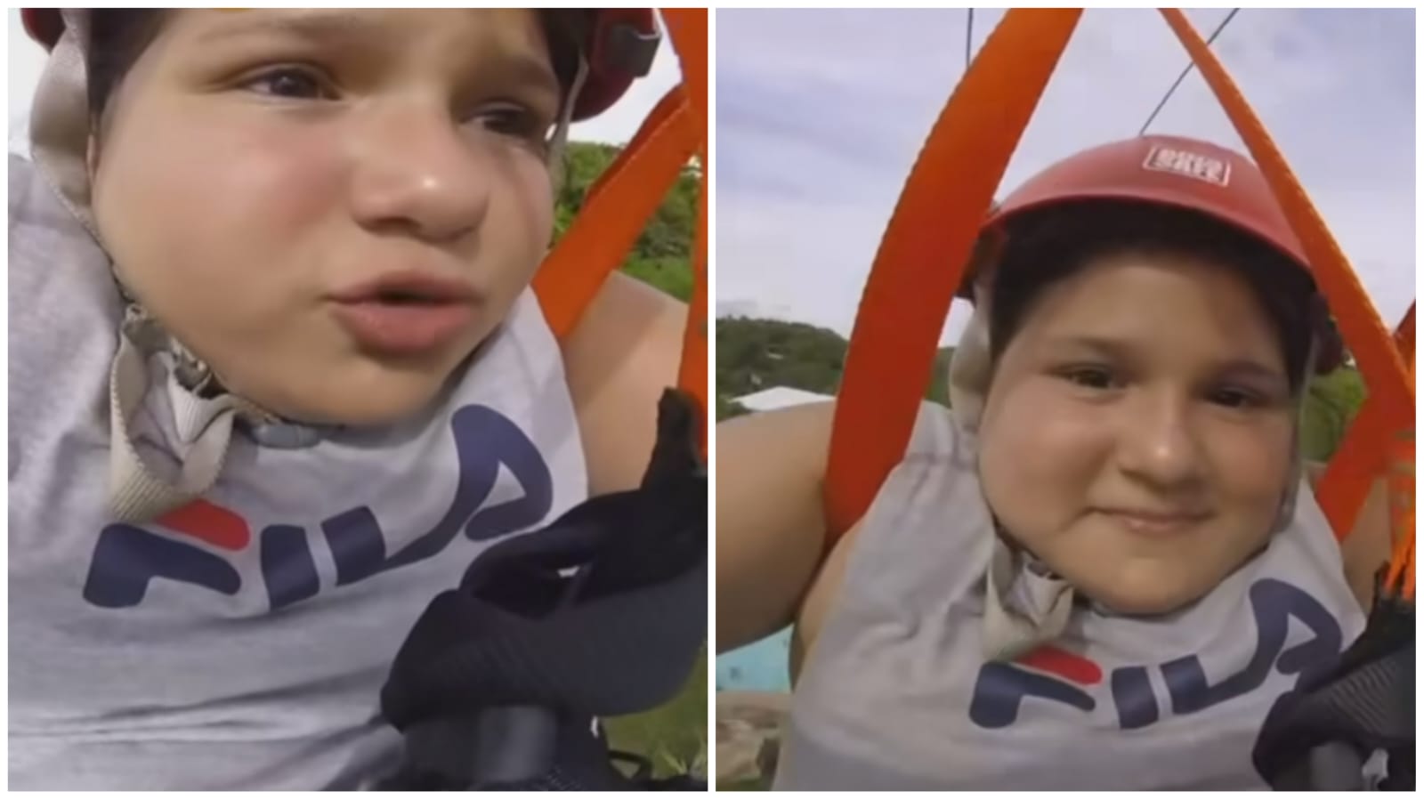video-crianca-fica-presa-em-tirolesa-e-reacao-viraliza-na-web-foto-reproducao-instagram