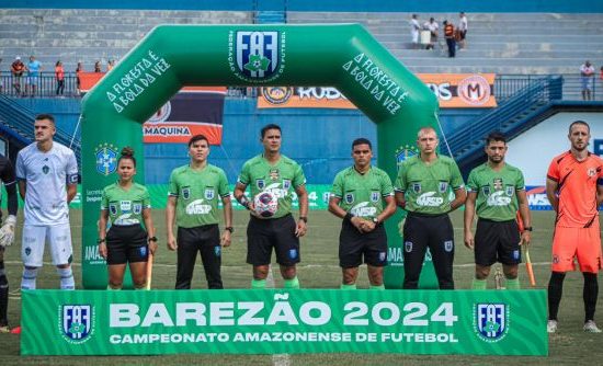 Manaus x Manauara, válido pela 3º rodada do Barezão 2024 - Foto: Deborah Melo/FAF
