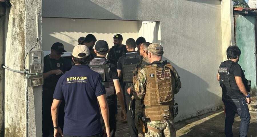 O suspeito será recolhido a unidade penitenciária de Fortaleza - Foto: Ascom/ Sejusp