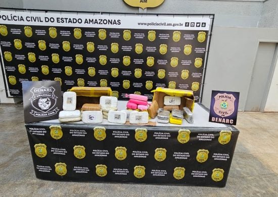 Maconha e oxi são apreendidos - Foto: Divulgação/PCAM