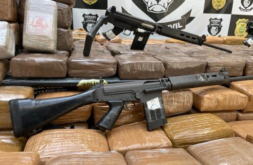 Armas e 1,5t de drogas avaliadas em R$ 24 são detidas no AM