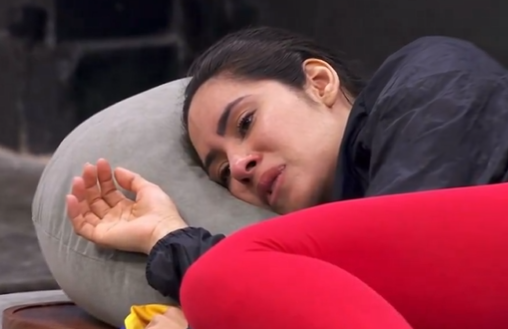BBB 24 Isabelle chora após ser a 5ª eliminada da prova do líder