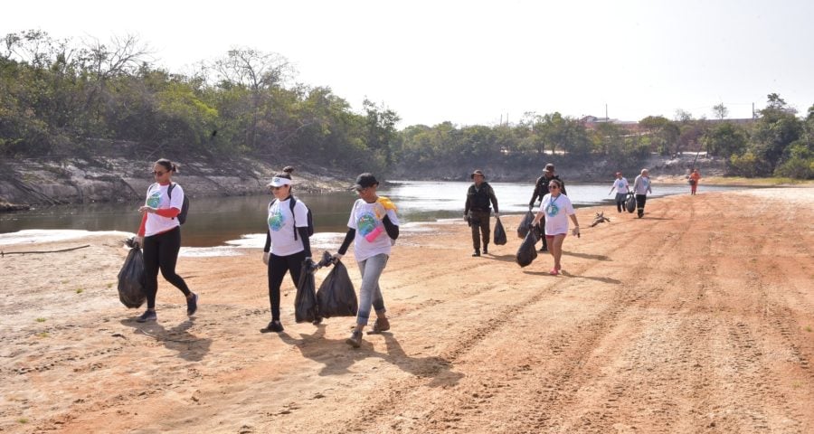 Mais de 300 kg de lixos são recolhidos em praias de Boa Vista – RR