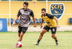 Náutico-RR em amistoso contra Sampaio Corrêa-RJ - Foto: @fotosdojhon