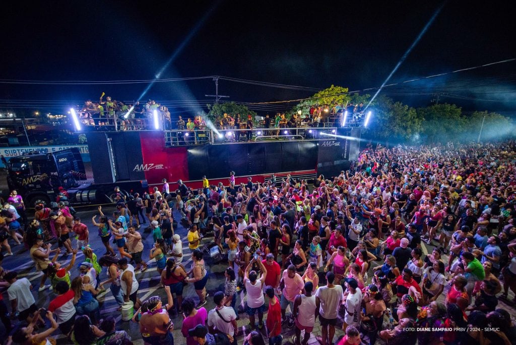 Carnaval em Boa Vista reuniu mais de 120 mil pessoas - Foto: Prefeitura de Boa Vista