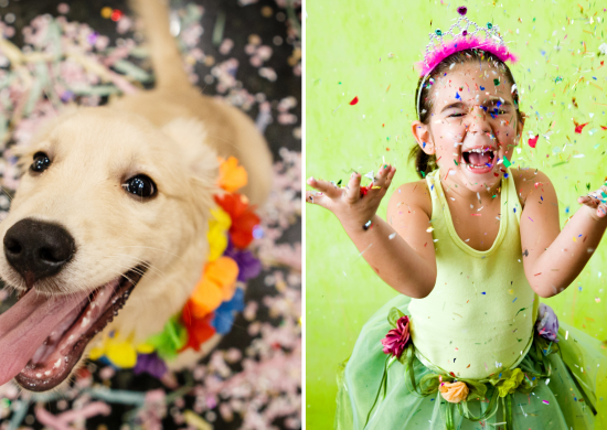 Há opções para a criançada e os pets se divertirem neste carnaval - Foto: Reprodução/Canva