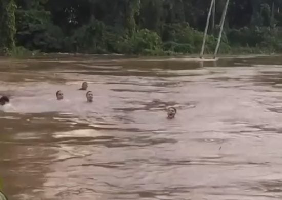 O jovem desapareceu nas aguas do Igarape São Francisco - Foto: Reprodução