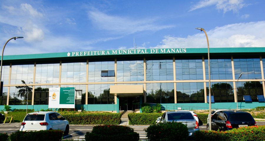 Fachada da Sede da Prefeitura de Manaus - Fotos: Valdo Leão / Semcom