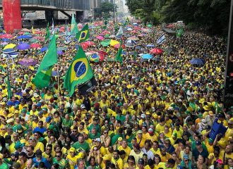 Ato pró-Bolsonaro reúne mais de 700 mil pessoas - Foto: Reprodução Instagram @adireitafaz
