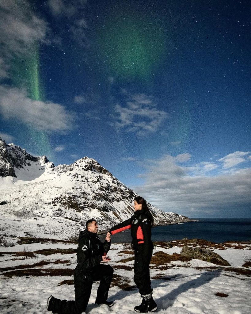 Lexa e Ricardo Viana curtindo momentos na Noruega