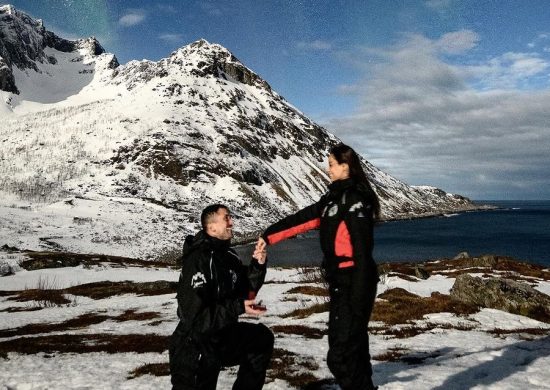 Lexa e Ricardo Viana curtindo momentos na Noruega