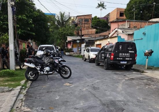 Força de Segurança em operação contra o tráfico de drogas em Manaus - Foto: Divulgação