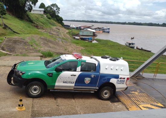 Homem é preso suspeito matar e carbonizar vítimas, em Tonantins no AM - Foto: Divulgação/PMAM