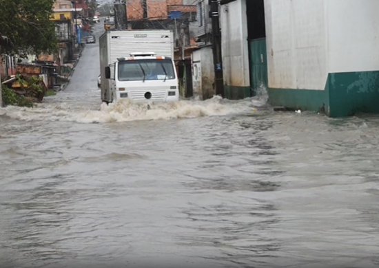 Defesa Civil segue com atendimento nas áreas atingidas pela chuva - Foto: Reprodução/WhatsApp