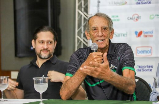 Lana foi anunciado como novo treinador do Manaus em novembro de 2023 - Foto: Ismael Monteiro/Manaus FC