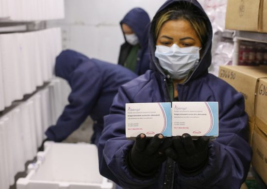 Vacina contra a dengue chegou à Manaus no último sábado (10) - Foto: Divulgação/Semsa