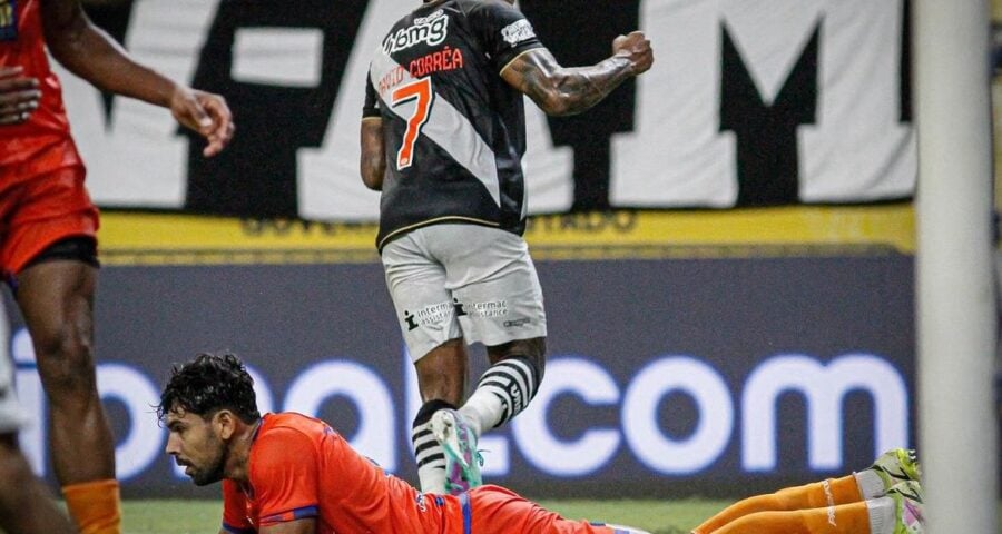 David marcou o único gol da partida diante do Audax - Foto: Matheus lima / Vasco da Gama