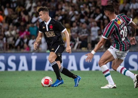 Apesar de muito disputada, Fluminense e Vasco ficaram no 0 a 0 - Foto: Leandro Amorim/Vasco da Gama