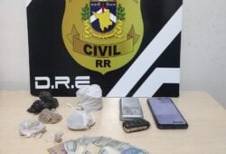 Albergado é preso por tráfico de drogas em Boa Vista