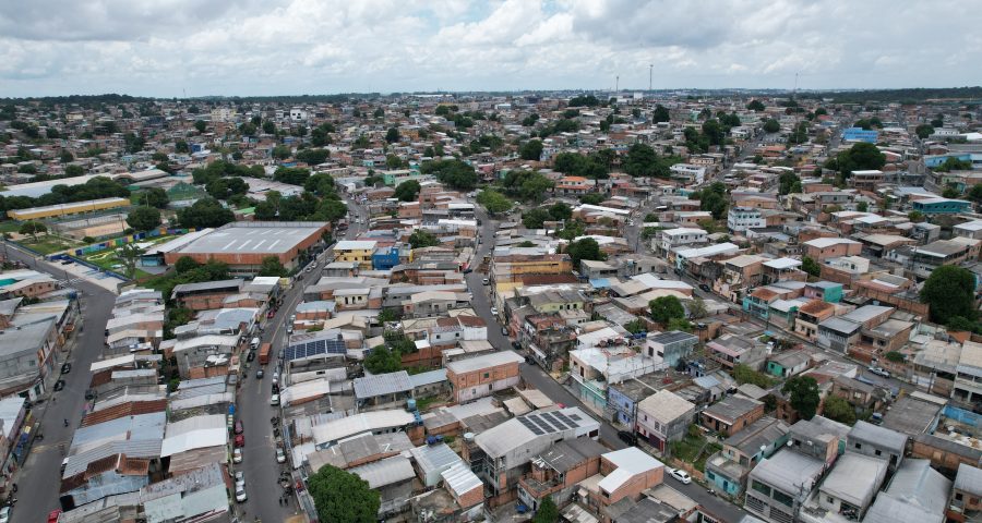 Previsão do tempo: Céu no bairro São José na Zona Leste de Manaus - Foto: Márcio Melo / Seminf