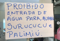 DSEI Yanomami proíbe água para colaboradores de comunidades em RR