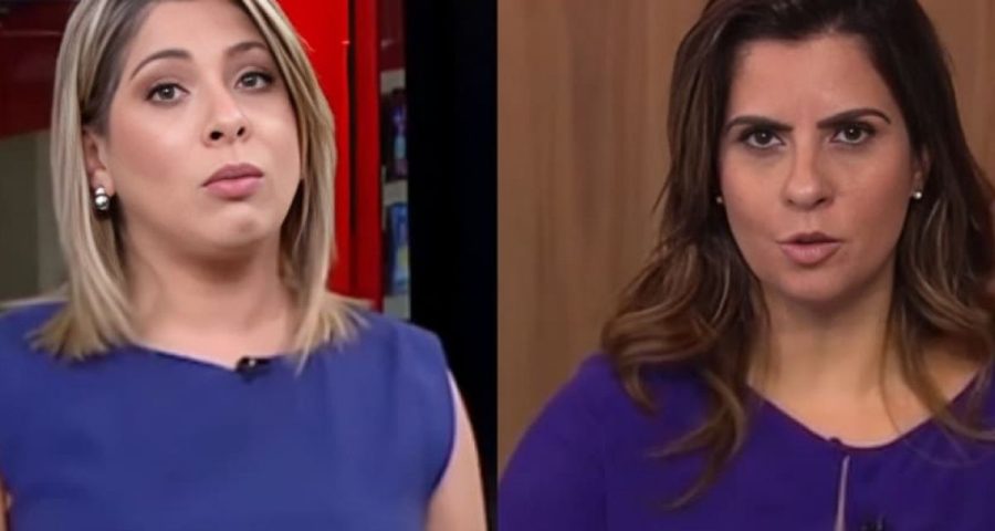 Jornalistas trocaram farpas ao vivo