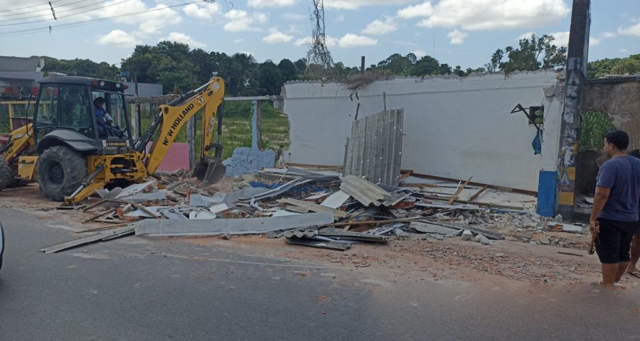 Boxes foram demolidos - Foto: Divulgação/Implurb
