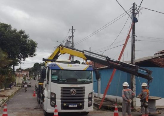 Manutenção de energia acontece semanalmente