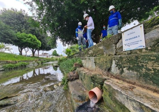 Segundo dados do Censo de 2022, apenas Manaus e Presidente Figueiredo tem mais da metade da população com acesso ao descarte correto de esgoto - Foto: Divulgação/Ageman