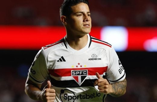 James Rodriguez está prestes a sair do São Paulo - Foto: Reprodução/instagram @jamesrodriguez10