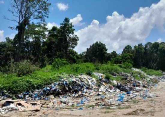 Garimpo Ilegal e lixão a céu prejudicam meio ambiente em Japurá - Foto: Divulgação/Ibama