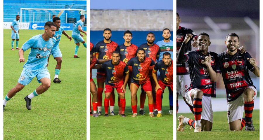 Paysandu, Humaitá e Trem são algumas das equipes do Norte que tentam vaga na próxima fase da Copa do Brasil - Fotos: Reprodução/Instagram @paysandu; @sportclubehumaita e @tremdesportivoclube