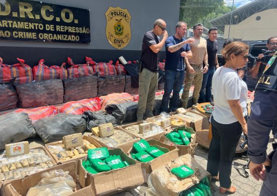 Drogas são apreendidas em Itacoatiara - Foto: GNC/Luana Lima
