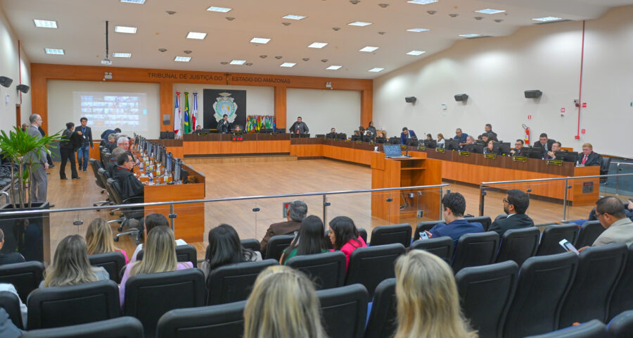 Eleição extraordinária para escolha do presidente e vice do TRE-AM ocorreu nesta terça (27) - Foto: Divulgação/TJAM