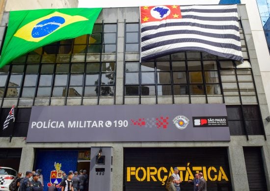 Na inauguração da unidade policial, Tarcísio também anunciou investimentos na segurança e concurso público - Foto: Governo de São Paulo