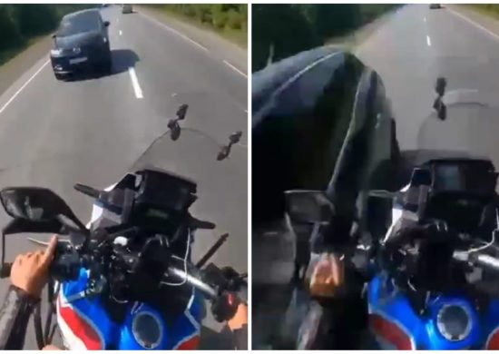 video-motociclista-perde-o-pe-ao-tentar-fazer-ultrapassagem
