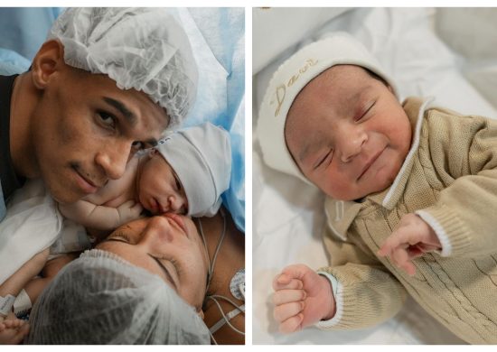 O primogênito do Luva de Pedreiro, recebeu o nome de Davi Cristiano Ronaldo - Foto: Reprodução/Instagram @luvadepedreiro