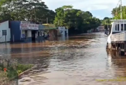 Alagamento atinge residências em Gurupi no Tocantins - Foto: Reprodução/WhatsApp