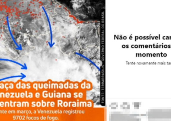 Fumaça em Roraima