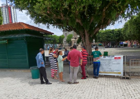 Obra irregular no centro de Manaus foi embargada - Foto: Divulgação