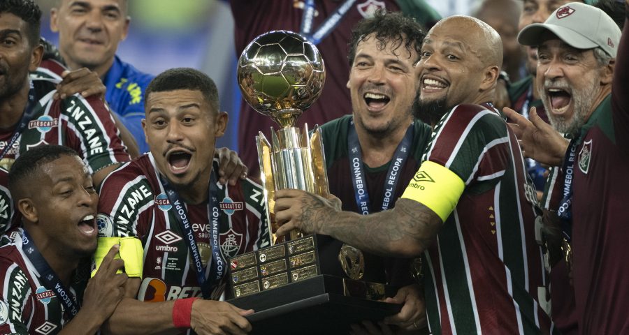 Fluminense celebra conquista da Recopa - Foto: Jorge Rodrigues/Estadão Conteúdo