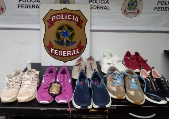 Francesa é presa no aeroporto de Belém com cocaína dentro de sapatos