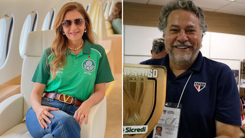 São Paulo e Palmeiras ajustam medias para evitar conflito entre os clubes - Foto: Reprodução/Instagram @leilapereira @juliocasares_sp