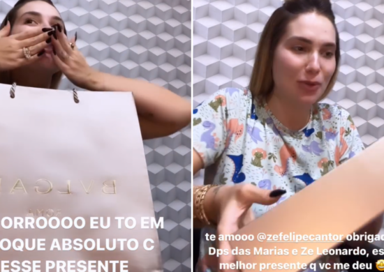 Vírgina Fonseca ganha presente antecipado de Zé Felipe - Foto: Reprodção/Instagram @virginia