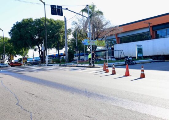 Trânsito na Avenida Rodrigo Otávio, próximo à feira do Japiim, sofrerá alterações - Foto: Karol Silva/IMMU